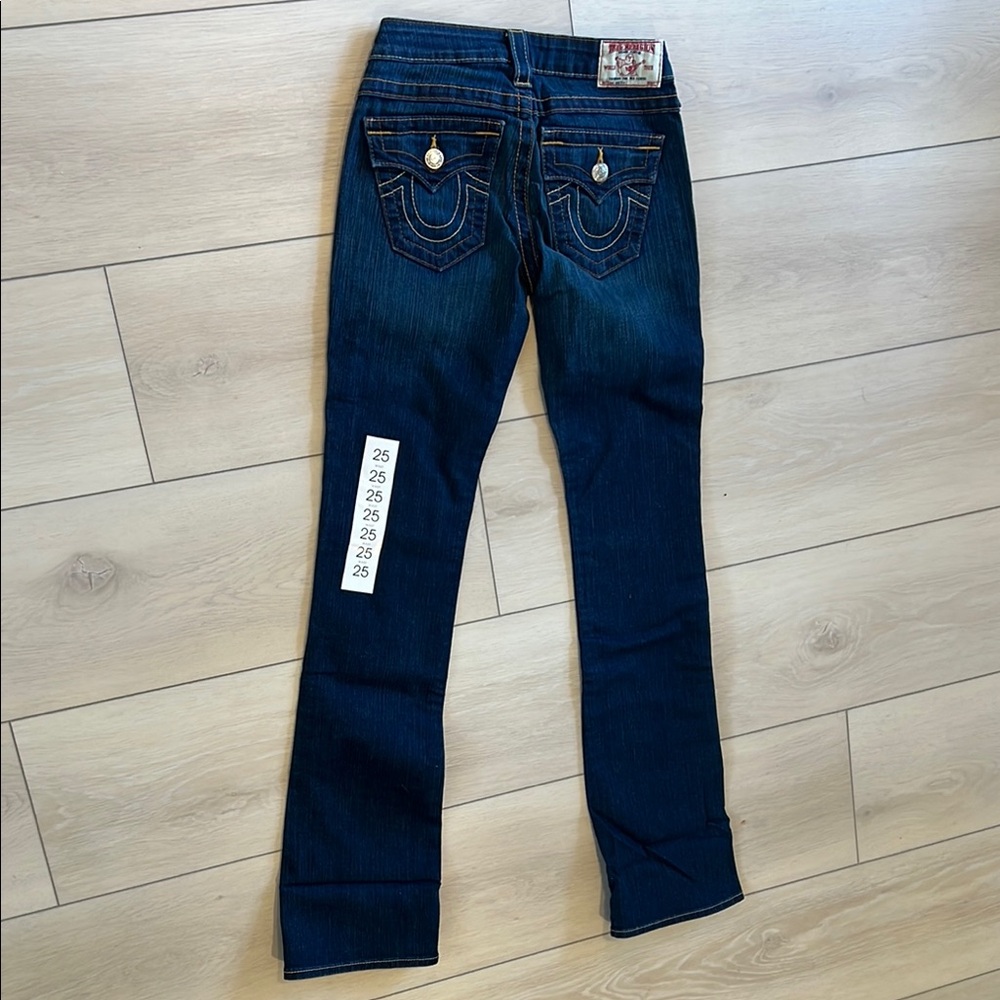 True Religion Blue Boot Cut Jeans Classic Style